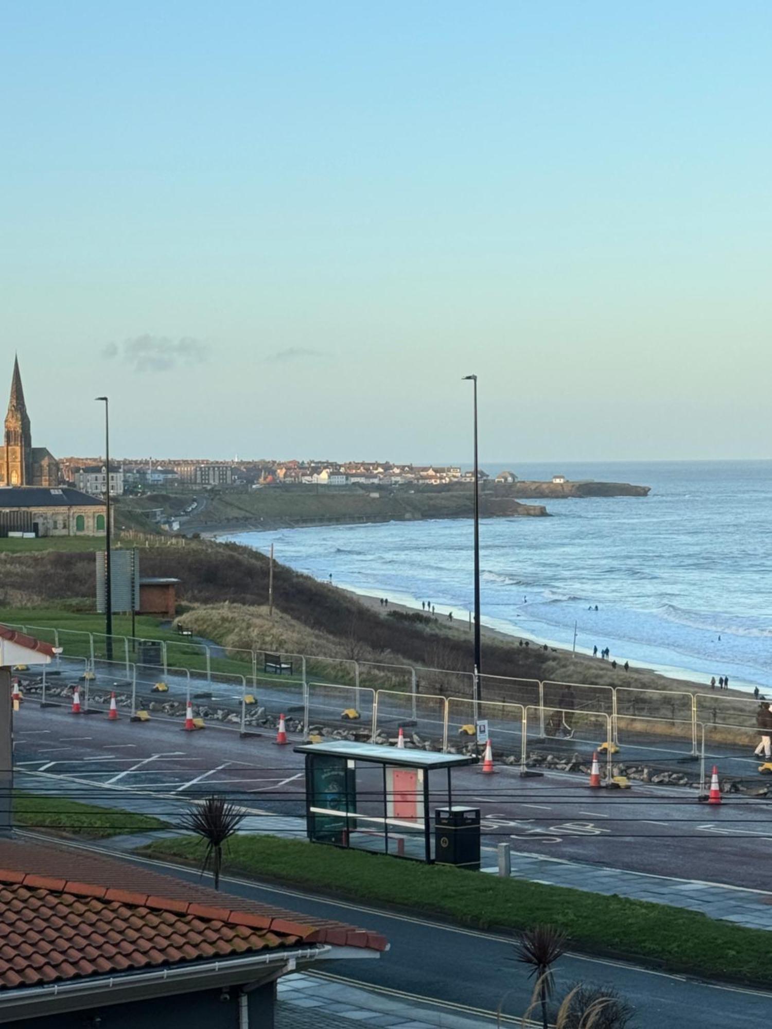 Longsands Beach Apartment 3 Tynemouth Free Onsite Parking Exterior foto